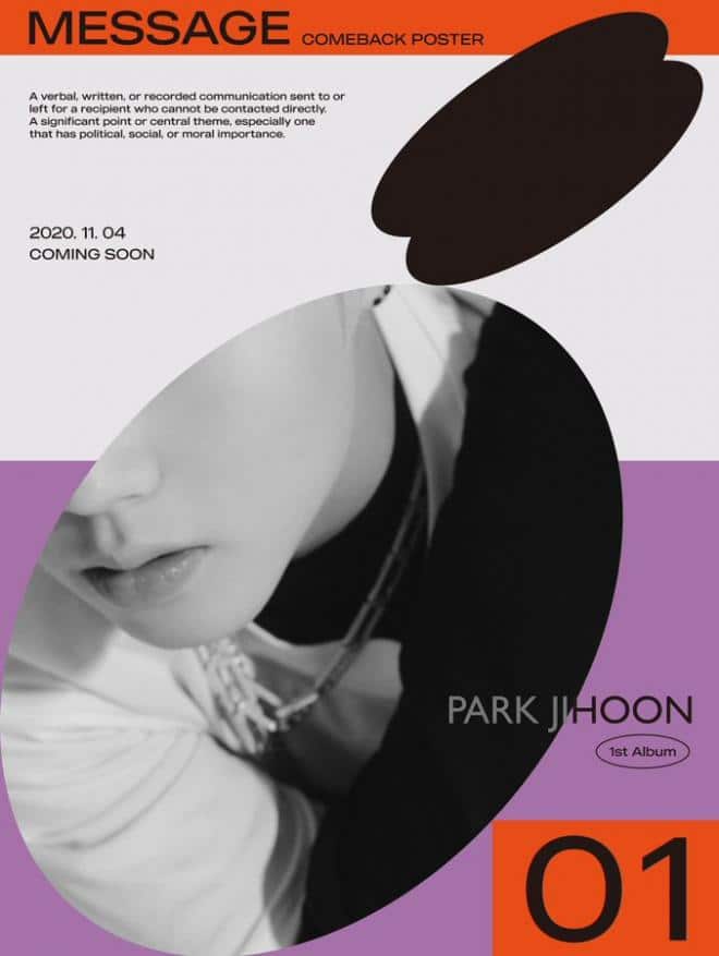 Park Jihoon Comeback Message2