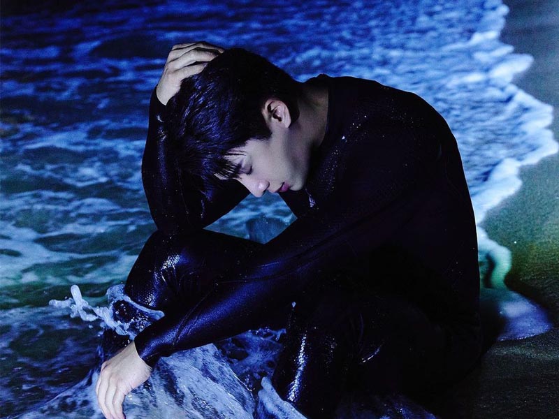 Wonho Reveals A Packed Track List For “Blue Letter”